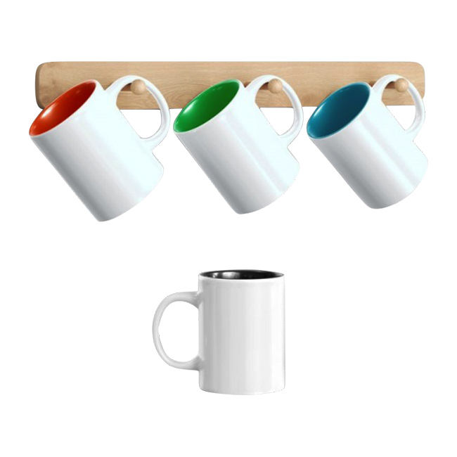 İçi rəngli fincan